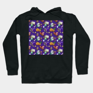 Sims 4 Halloween Pattern Hoodie